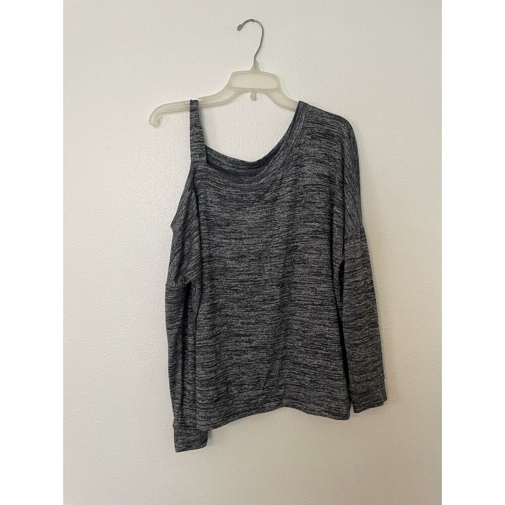Market and Spruce Women Gray Cardigan Small